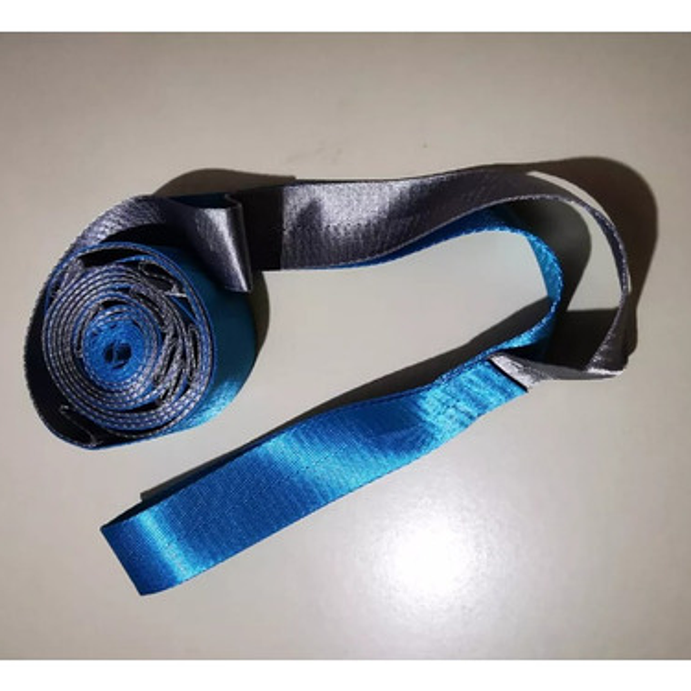 Banda Resistencia Rígida Firme Niveles Pilates Yoga Fuerza Color Azul 4