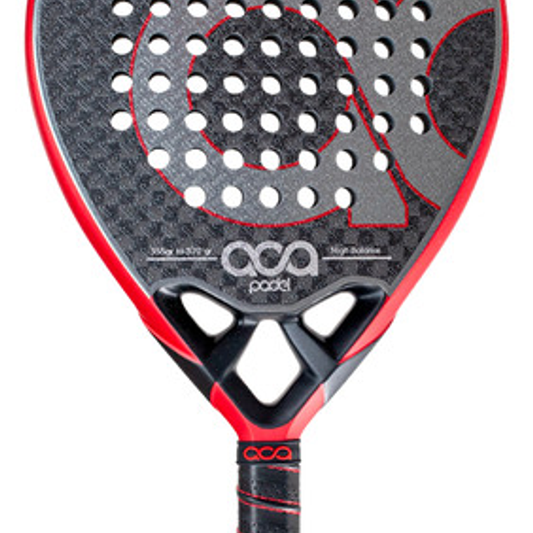 Pala De Pádel Aca Padel Palladium Ltd Color Negro Para Alto Rendimiento 1