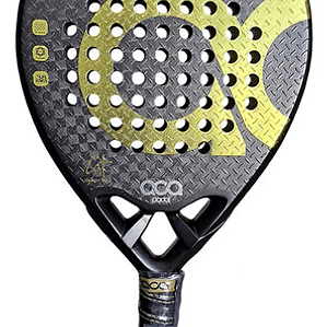 Pala De Pádel Aca Palladium Gold Color Dorado