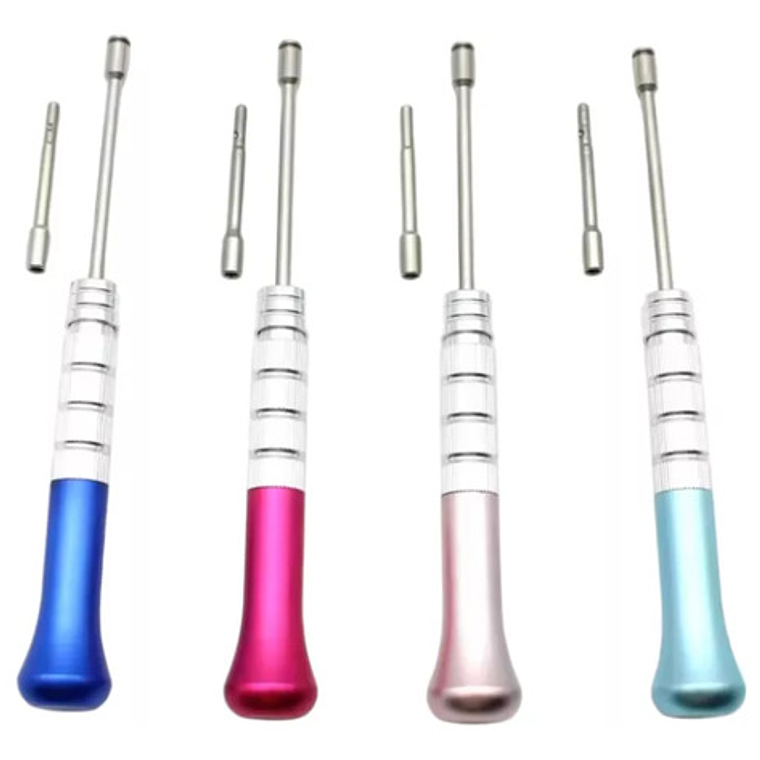 Llave/kit Para Mini-tornillo/mini- Implante De Ortodoncia Color Fucsia 5