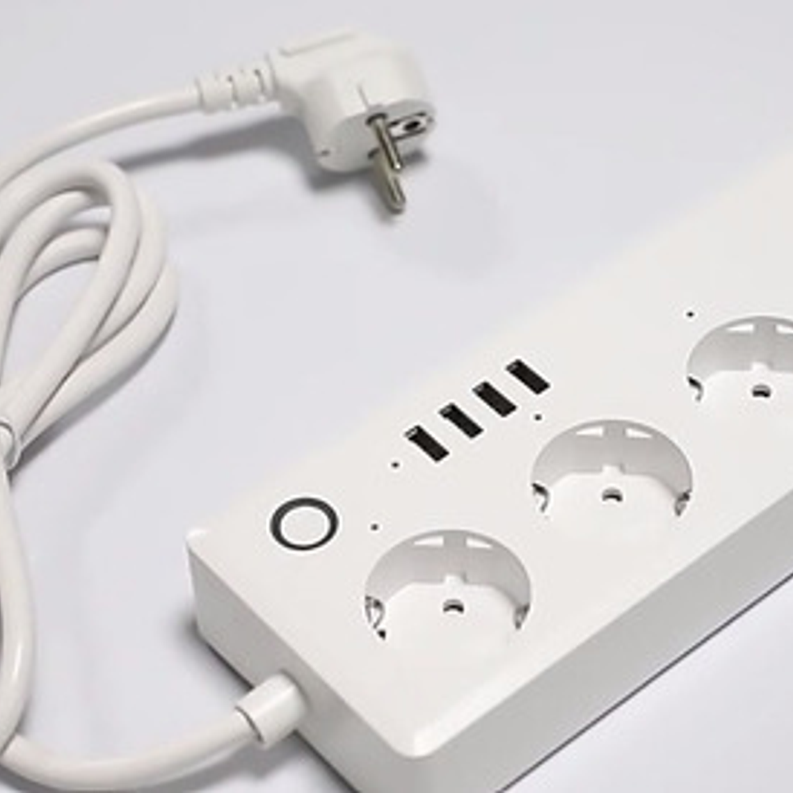 Alargador 4 Tomas Con Wifi / App Tuya / Alexa / Google Home Color Blanco 2