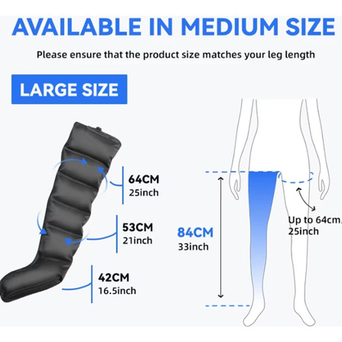 Presoterapia Masajeador De Presión Ondas De Aire Circulantes 12