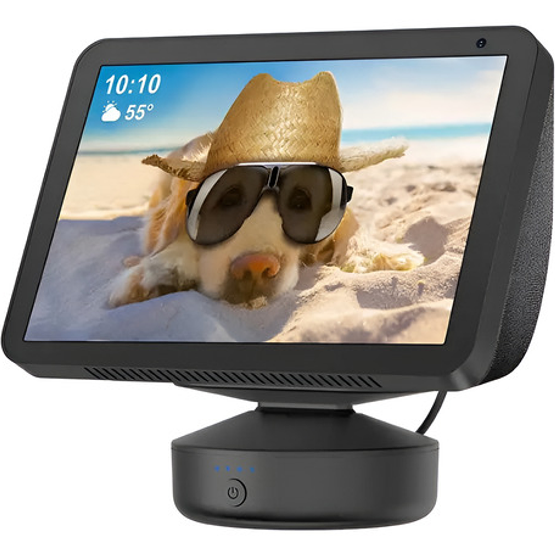 Inalámbrica Recargable Alexa Echo Show 8 Color Negro 1