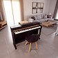 Piano Digital Pacard Realista 88 Teclas Madera Usb Color Negro - Miniatura 2