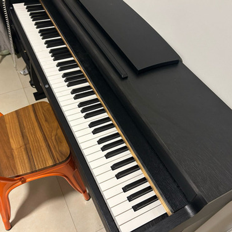 Piano Digital Pacard Realista 88 Teclas Madera Usb Color Negro 7