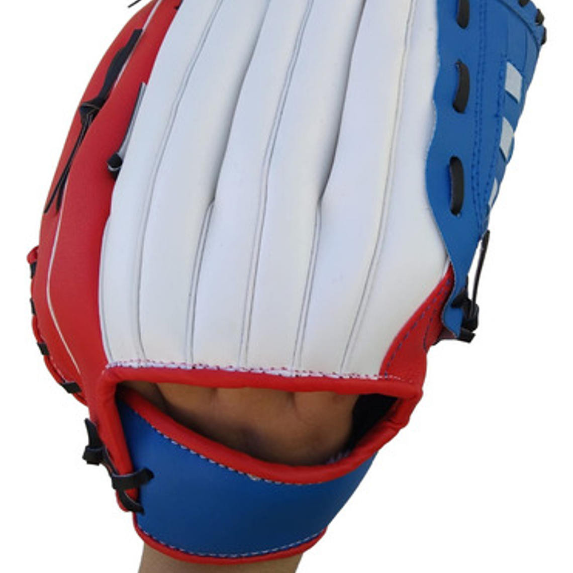 Guante De Beisbol Para Adulto Y Niños Medidas Deporte Color Rojo/azul Talla 12,5 Pulgadas 2