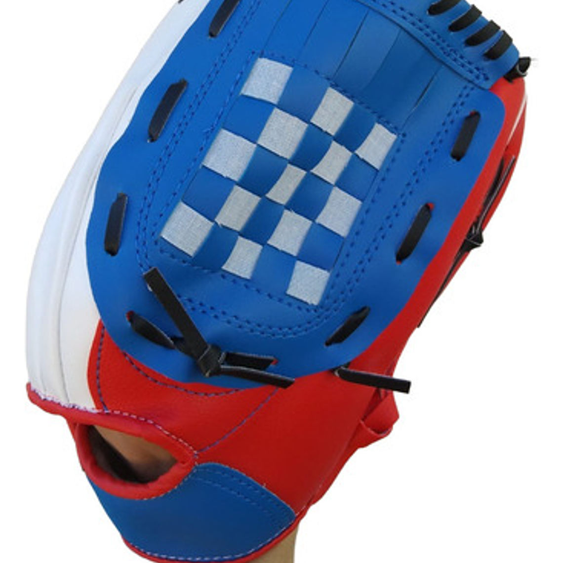 Guante De Beisbol Para Adulto Y Niños Medidas Deporte Color Rojo/azul Talla 12,5 Pulgadas 4