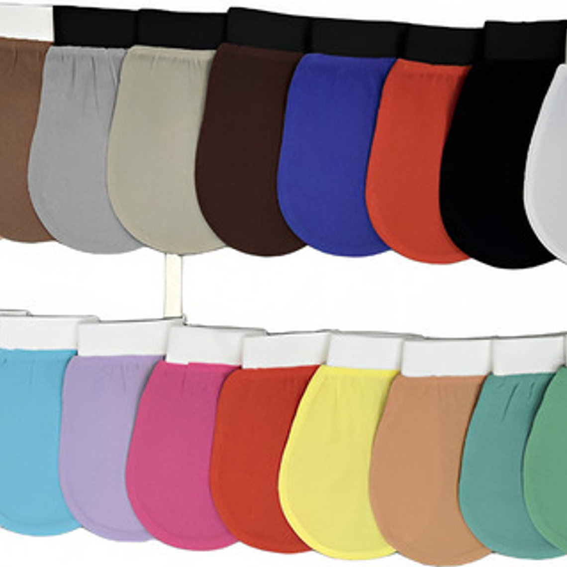 Guante Exfoliador Ducha Spa Colores Calidad Unidad Color Rosa Claro 1