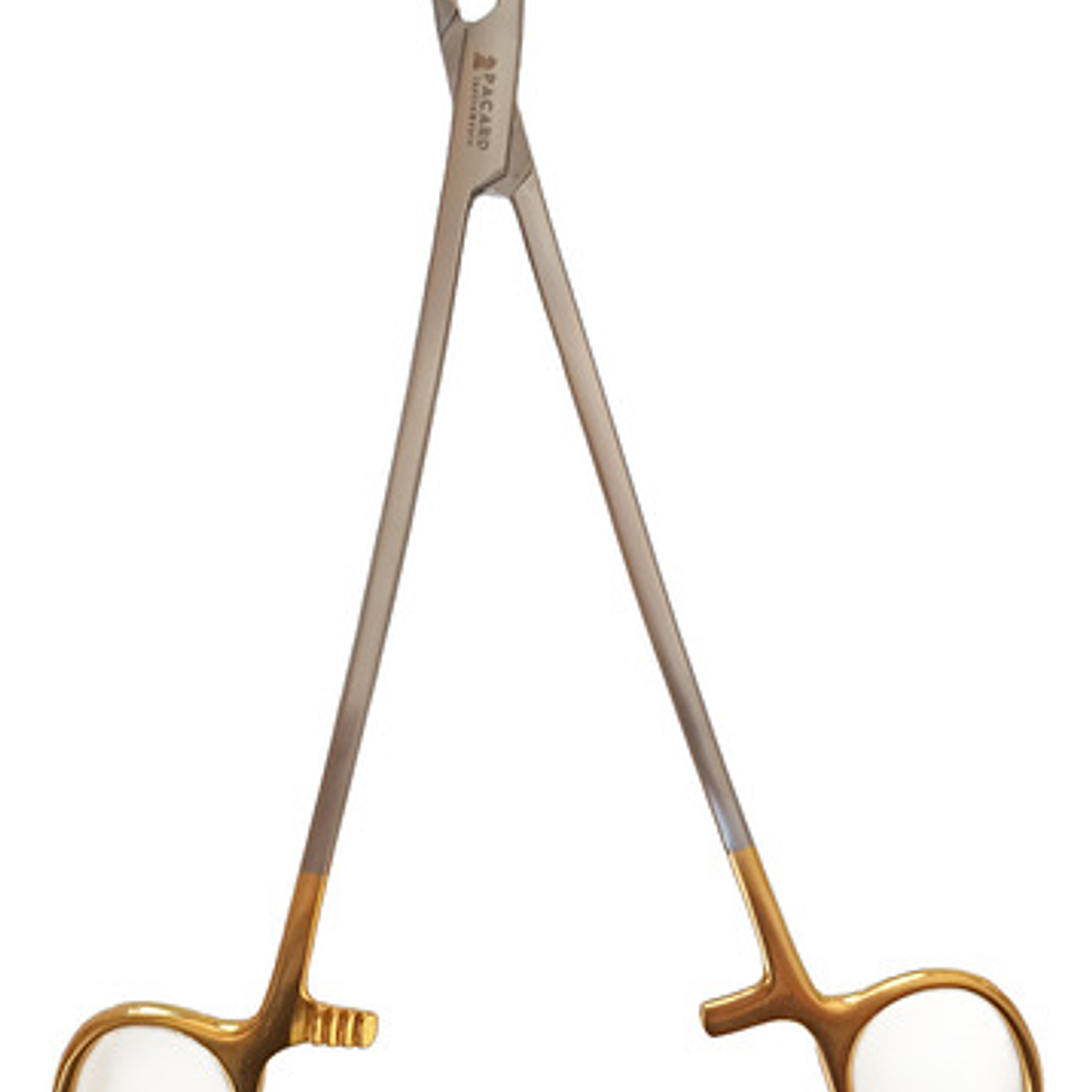 Porta Agujas Carl Martin Fino 15cms Needle Pacard Tc Dorado 2