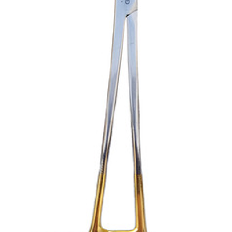 Porta Agujas Carl Martin Fino 15cms Needle Pacard Tc Dorado 7