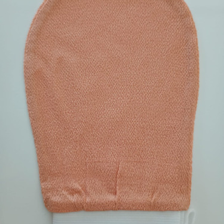 Guante Exfoliador Ducha Spa Colores Calidad Unidad Color Naranjo 2