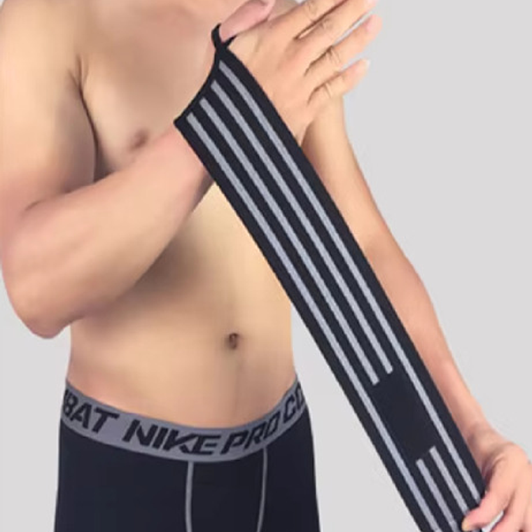 Muñequera Ortopedica Gym Protección Calidad Confort Color Gris Oscuro Talle Universal 2