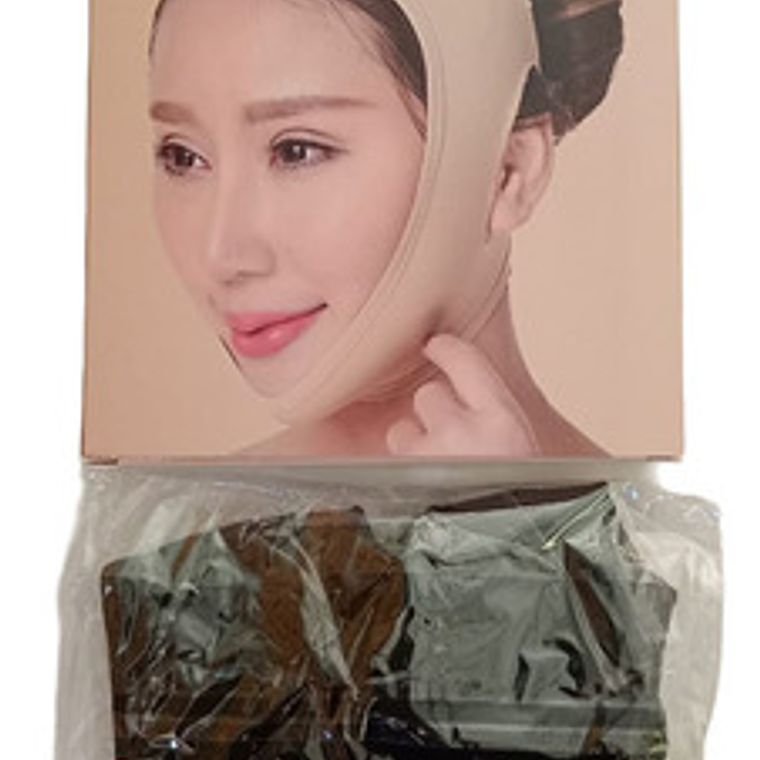 Mentonera Faja Facial Papada Rostro Medidas Flex Recibe Hoy Color Negro Talla Xl 3