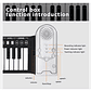 Teclado Piano Musical Para Niños 49 Teclas Flexible Plegable Color Negro - Miniatura 3