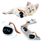 Bola Robot Juguete Gato Eléctrico Interactivo Inteligent Usb Color Blanco - Miniatura 2