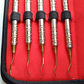 Set De 5 Curetas Estilo Gracey Periodoncia Pacard En Estuche Color Dorado - Miniatura 3