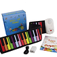 Teclado Roll Colores Recargable Piano Musical Flexible Color Arcoiris - Miniatura 1
