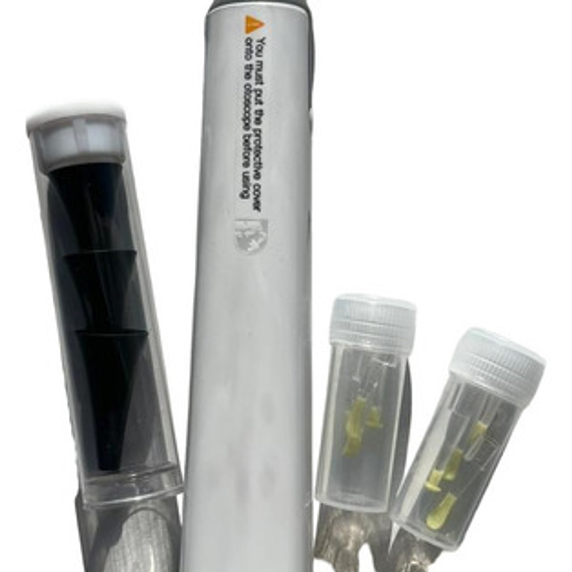 Otoscopio Inalámbrico Wifi Cámara Oído Luz Led Recargable Color Blanco 2