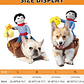 Disfraz Para Perros Y Gatos Con Jinete De Vaquero Dif Tallas - Miniatura 14