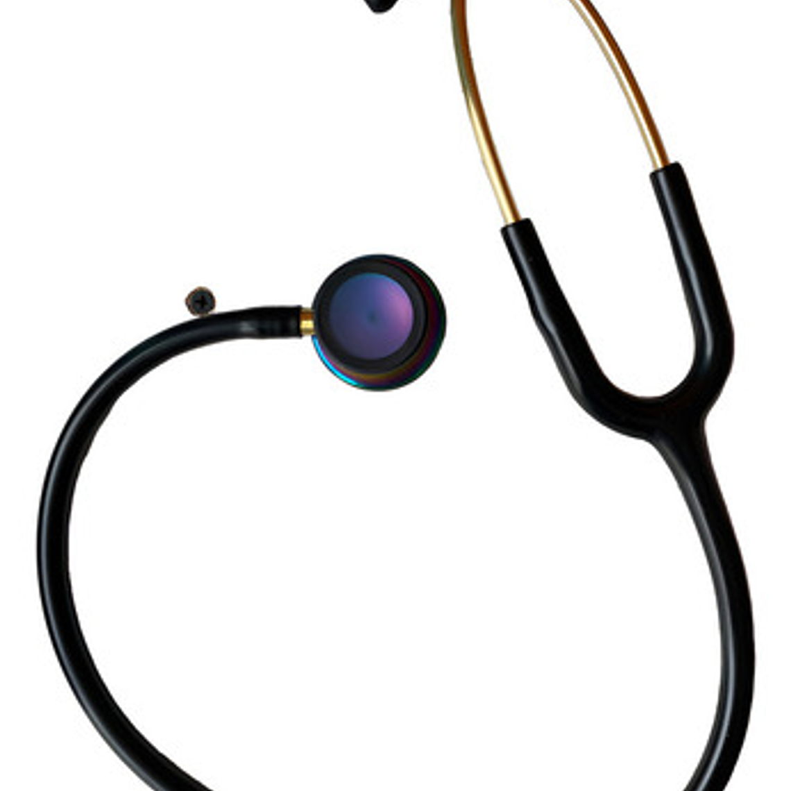 Estetoscopio Dual Premium Negro Tornasol Edición Especial 2