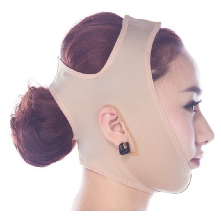 Mentonera Faja Facial Papada Rostro Medidas Flex Recibe Hoy Color Beige Talla Xl 8