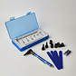 Otoscopio Médico Set Xl + Conos 2 Pilas Único C/ Estuche Color Azul - Miniatura 4