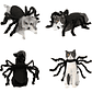 Disfraz Perro Gato Diseño Araña Halloween Y Risas Tamaños - Miniatura 1