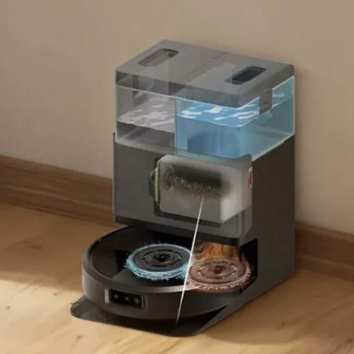 Roomba Combo 405 + Base Autowash Aspiradora-trapeadora Robot 9