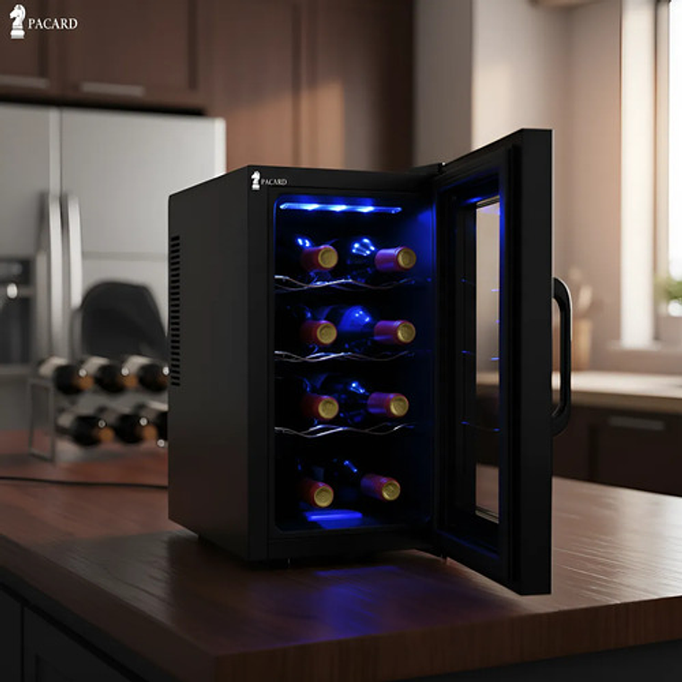 Cava De Vino Termoeléctrica 8 Botellas Panel Original Pacard 2