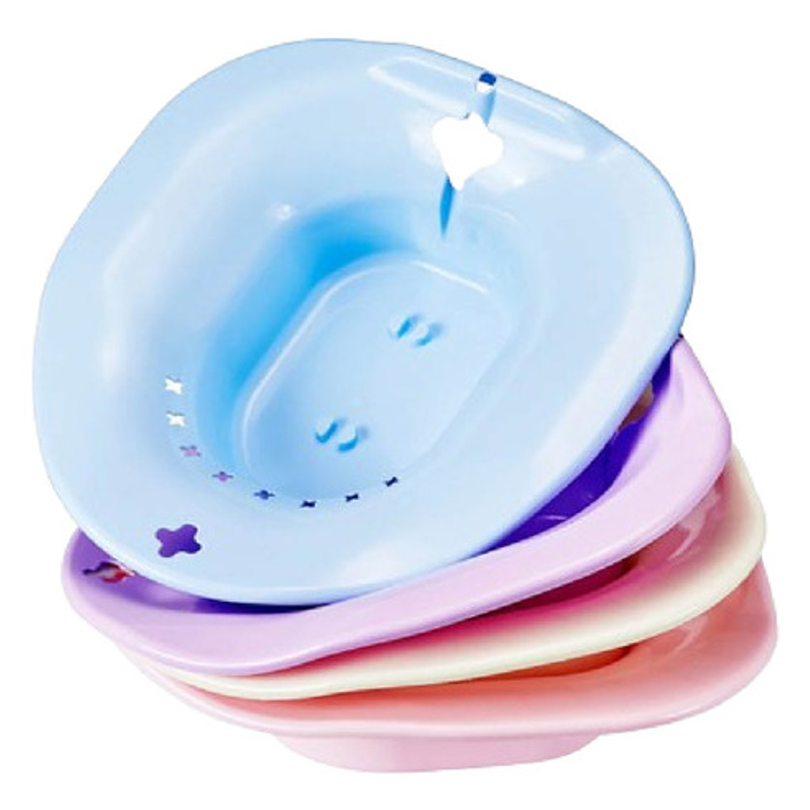 Baño De Asiento Para Hemorroides Embarazo Chorrito Santiago Color Rosado 3