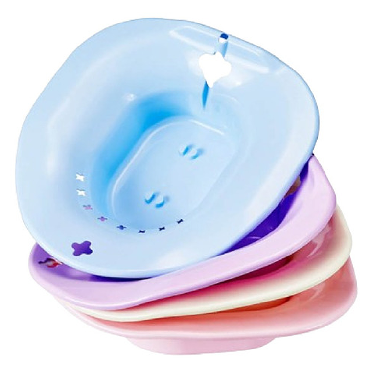 Baño De Asiento Para Hemorroides Embarazo Chorrito Santiago Color Rosado 3