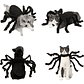 Disfraz Perro Gato Diseño Araña Halloween Y Risas Tamaños Color Talla S - Miniatura 1