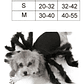 Disfraz Perro Gato Diseño Araña Halloween Y Risas Tamaños Color Talla S - Miniatura 4