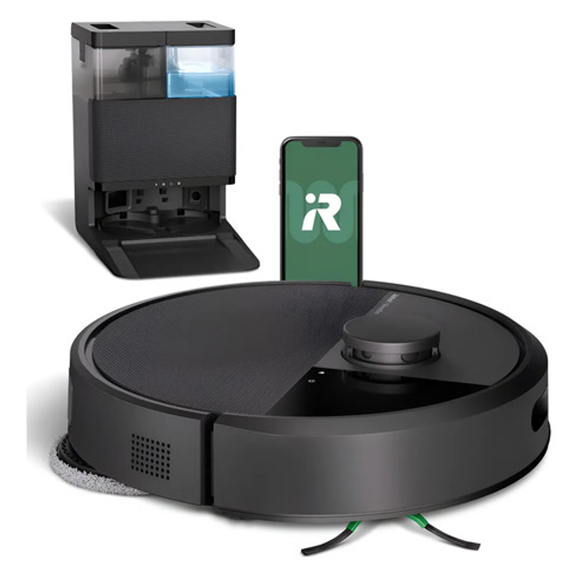 Roomba Combo 405 Aspiradora Y Trapeadora Base Autowash Wifi Negro 1