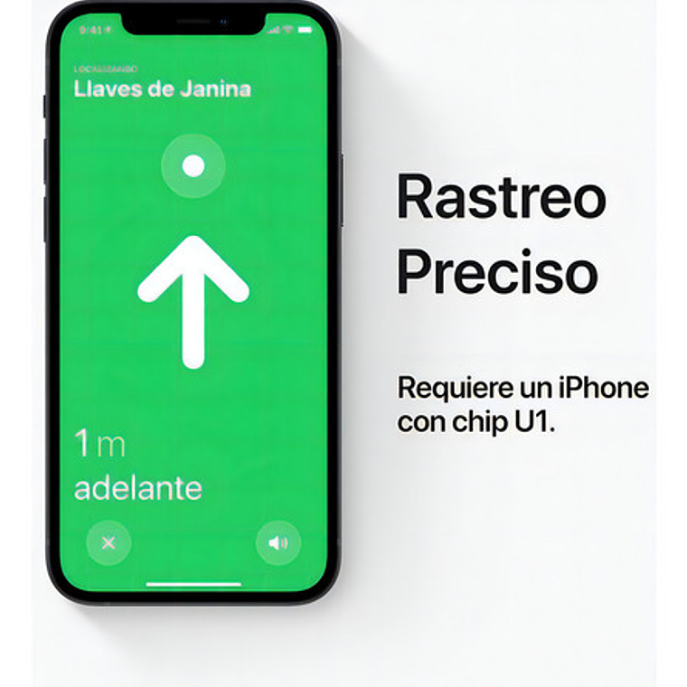 Airtag Apple 1u Color Blanco 5