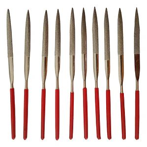 Set 10 Limas Largas Manuales Para Laboratorio Dental Y Más