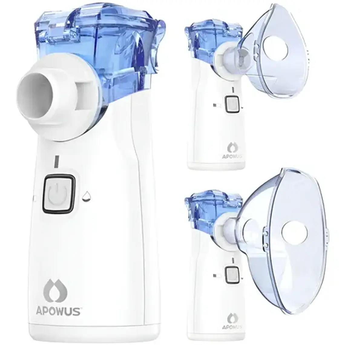 Nebulizador Inalámbrico Ultrasónico Mesh Ym-252 Blanco 3