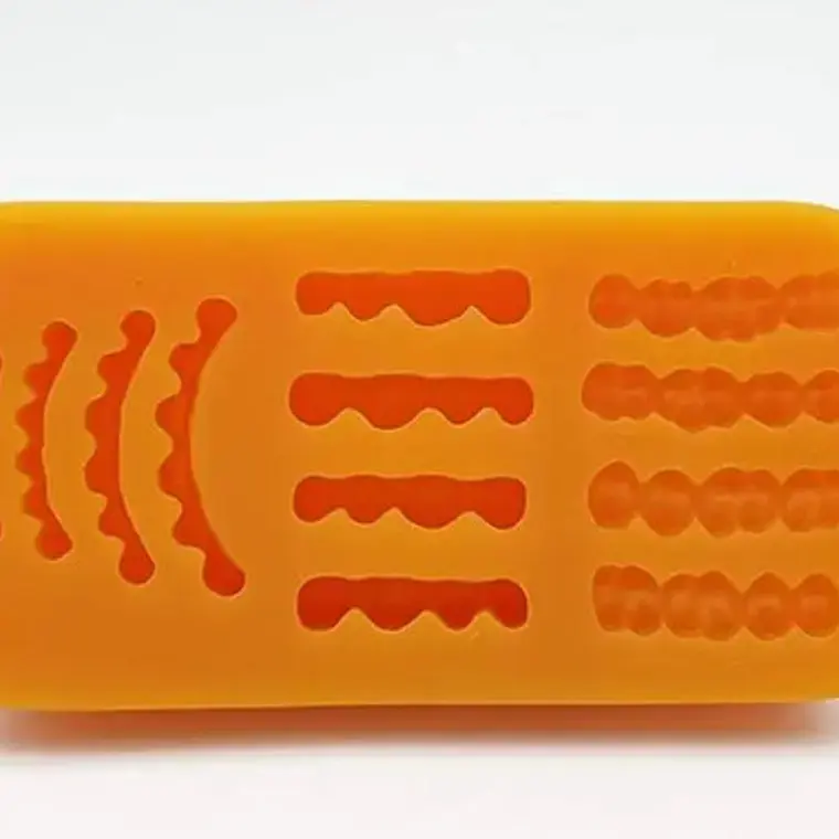 Molde Patrón Para Cera Coronas Dentales Laboratorio Silicona 4