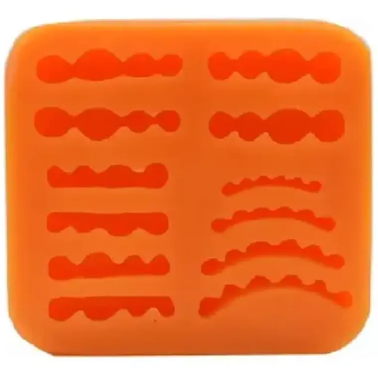 Molde Patrón Para Cera Coronas Dentales Laboratorio Silicona 6