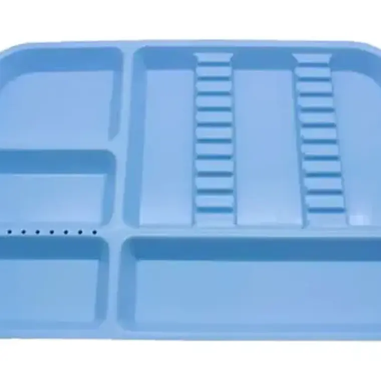 Bandeja Plástica Dental Secciones Calidad Colores 1 Unidad 6
