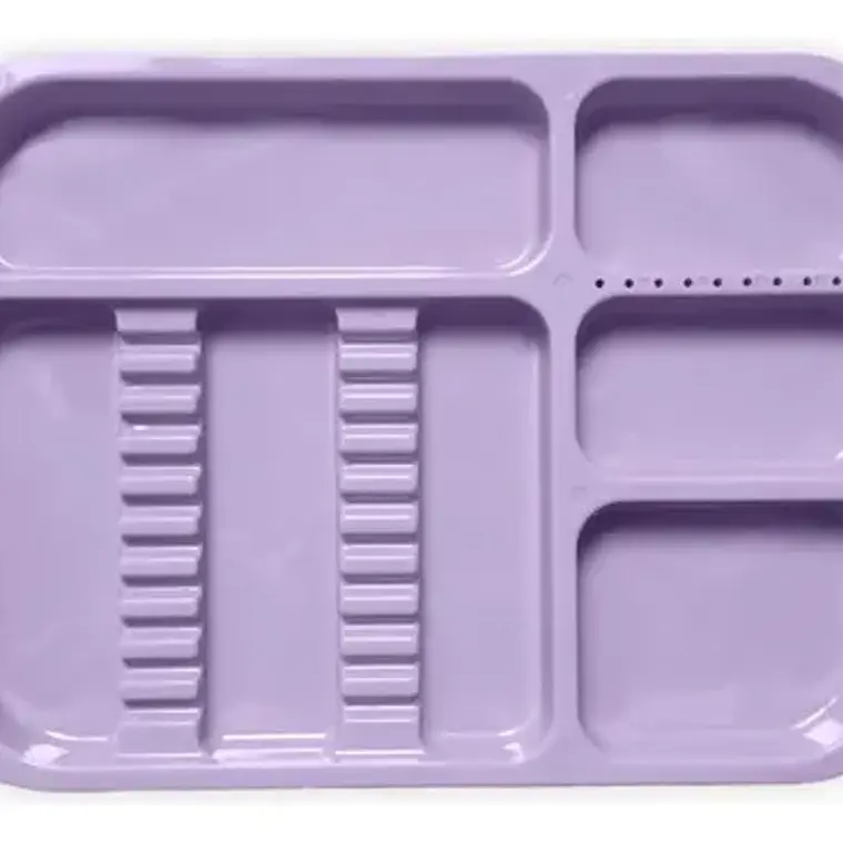 Bandeja Plástica Dental Secciones Calidad Colores 1 Unidad 21
