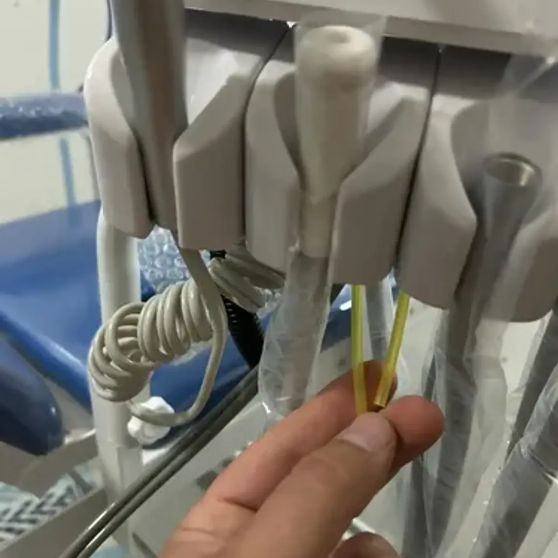 Sillón Dental Portátil Completo Con Trimodular Y Luz Calidad 11
