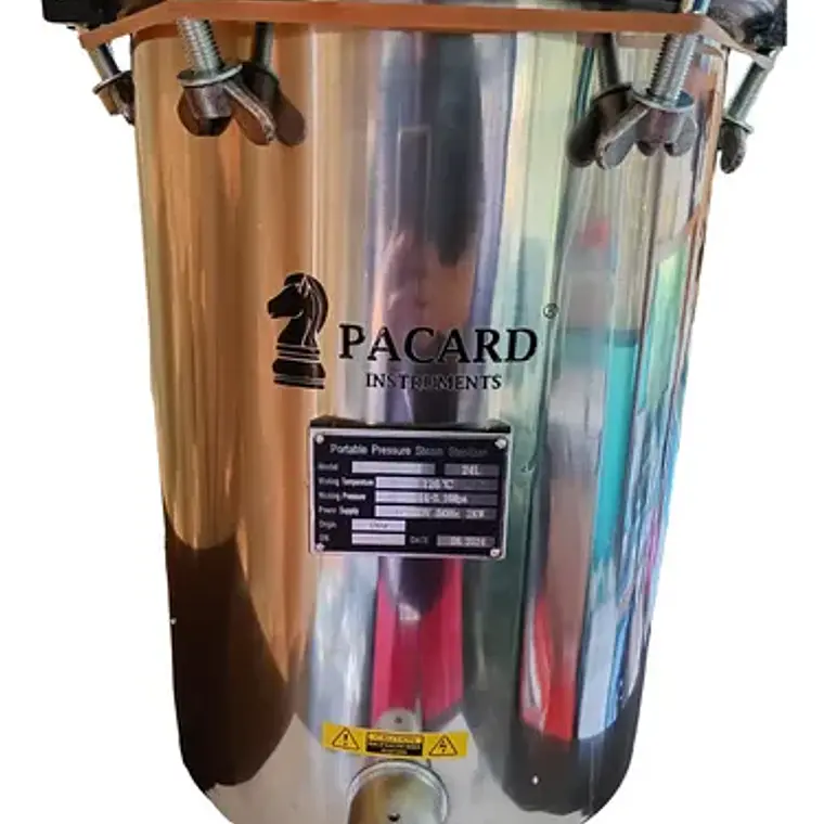 Esterilizador Autoclave Acero Inoxidable De Grado Médico 12l 3