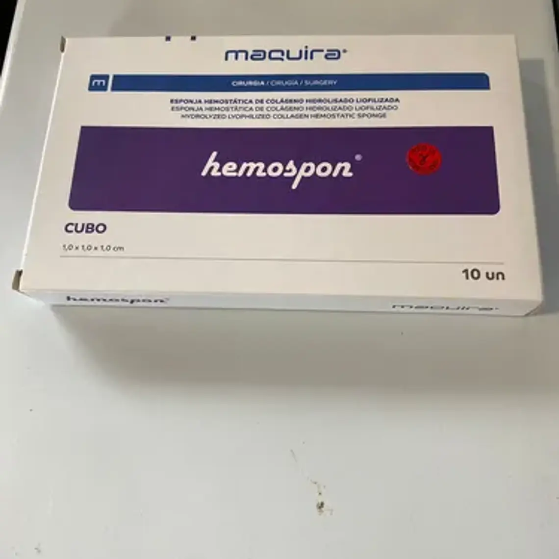 Gelitas Hemospon Dental Maquira 10 Unidades Calidad Express 5