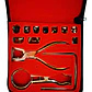 Set Xl Aislación Absoluta Perforador Porta Clamp Ivory Prof  - Miniatura 1