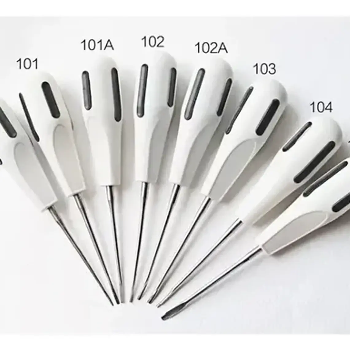 Set Elevadores Dentales X 8 Unidades Mango Ergonómico 3