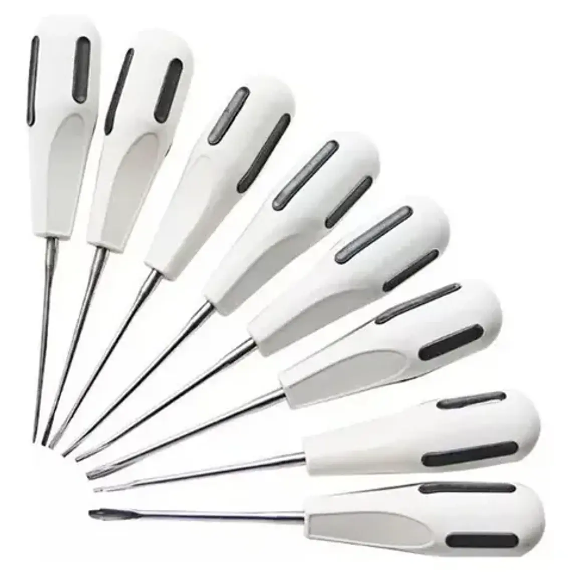 Set Elevadores Dentales X 8 Unidades Mango Ergonómico 5