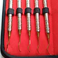 Set De 5 Curetas Estilo Gracey Periodoncia Pacard En Estuche Color Dorado - Miniatura 3