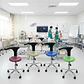 Taburete Silla Clínico Dental Médico Ergonómico Colores - Miniatura 25