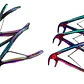 Set Completo Fórceps Pediátricos Arcoiris Pacard Estuche - Miniatura 7